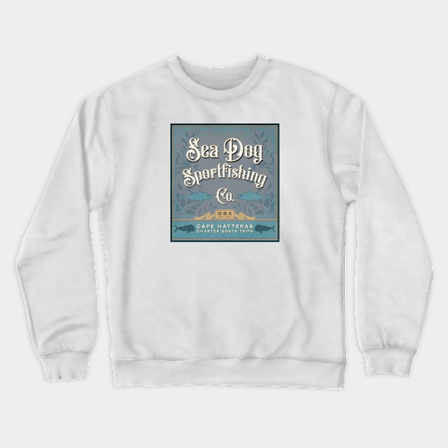 OBX Sportfishing Crewneck Sweatshirt by YOPD Artist